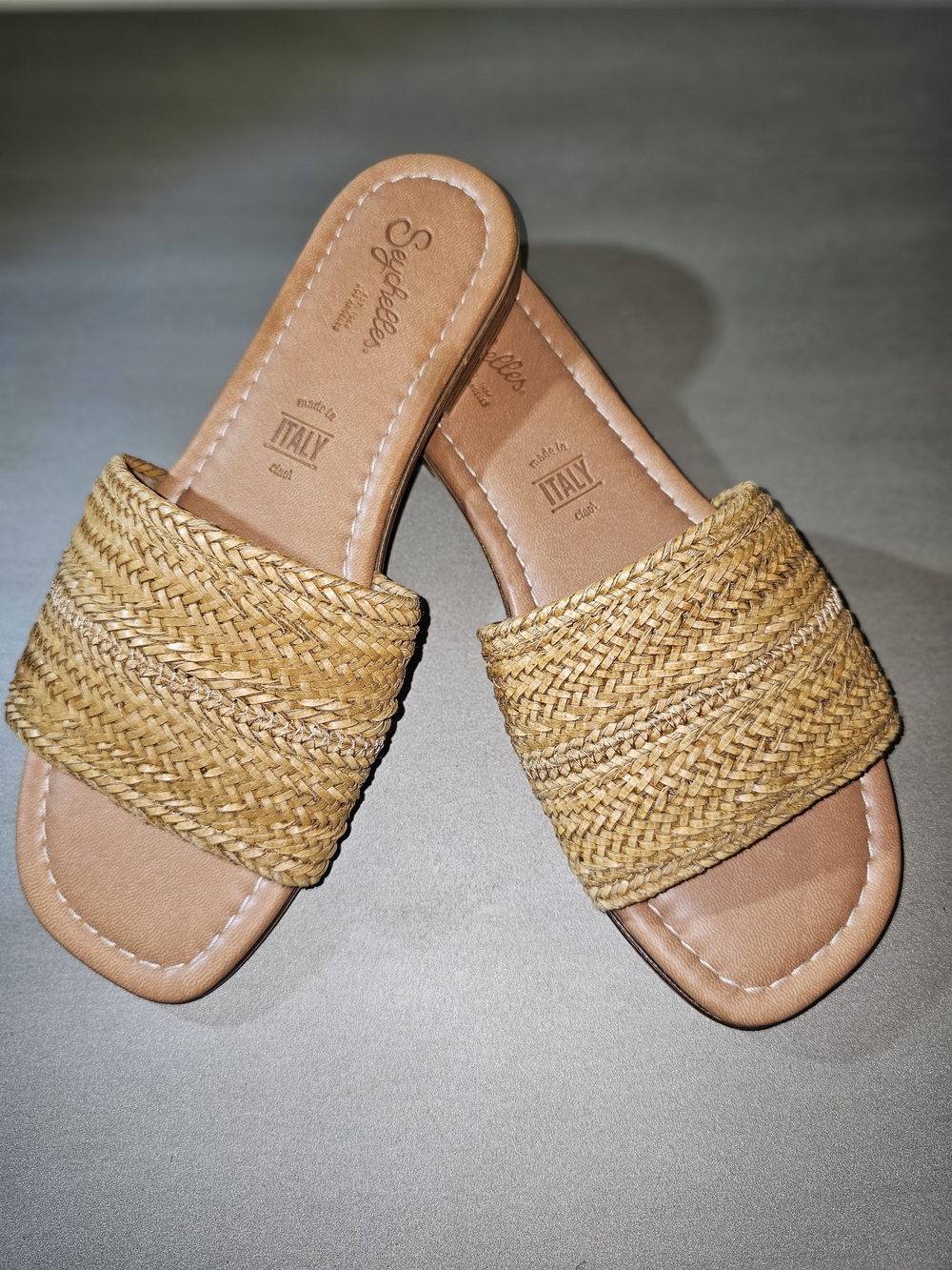 Seychelles Palms Perfection Slide Sandals Size 6